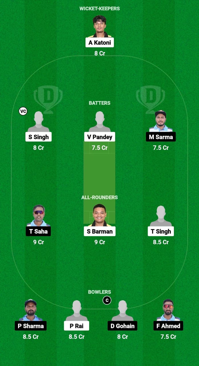 CCC vs BCC Dream11 Prediction Fantasy Cricket Tips Dream11 Team Assam T20 Pride Cup 2024 