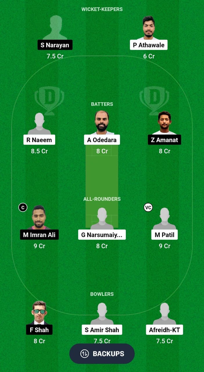 MT vs YSG Dream11 Prediction Fantasy Cricket Tips Dream11 Team Oman D10 League 2024 