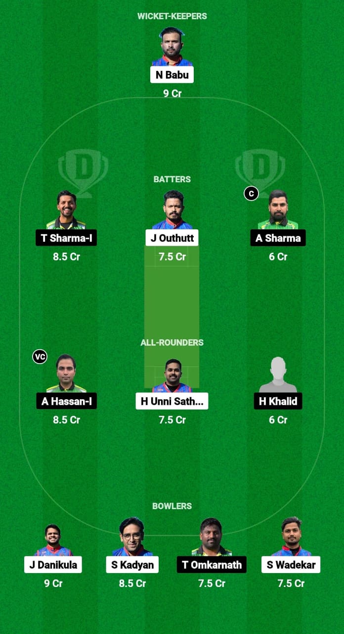 ZA vs LJU Dream11 Prediction Fantasy Cricket Tips Dream11 Team ECS T10 Croatia 2024 