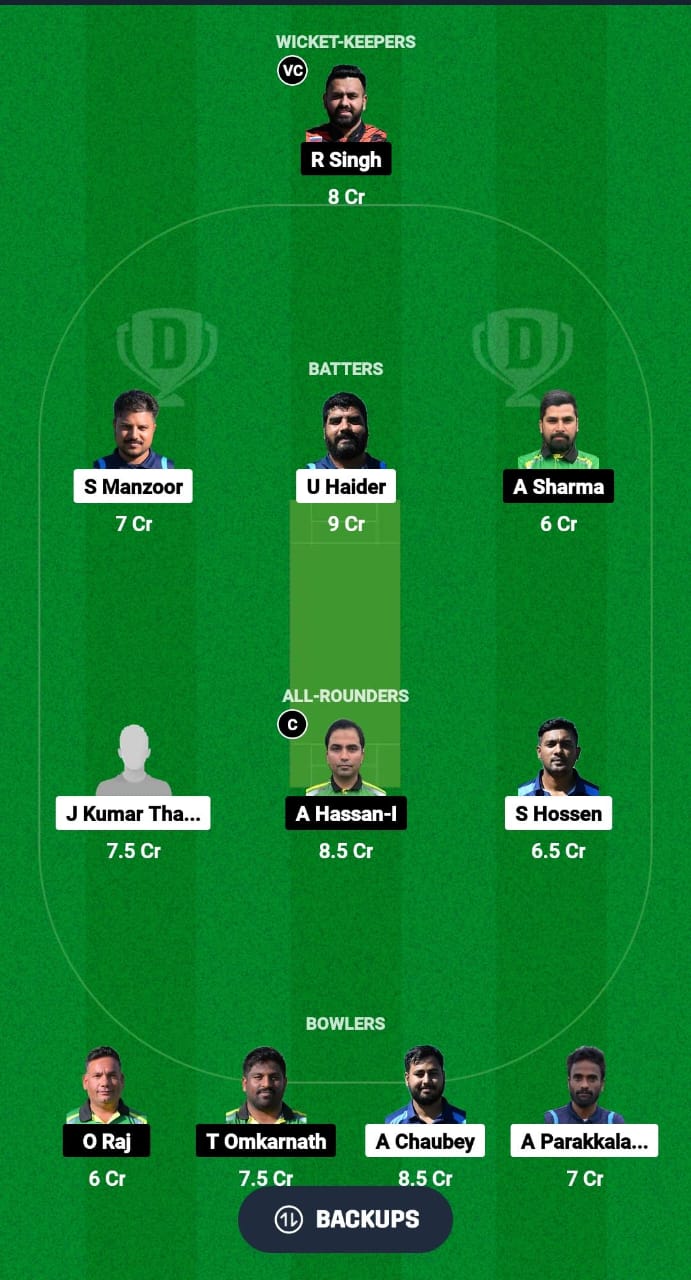 ZAS vs LJU Dream11 Prediction Fantasy Cricket Tips Dream11 Team ECS T10 Croatia 2024 