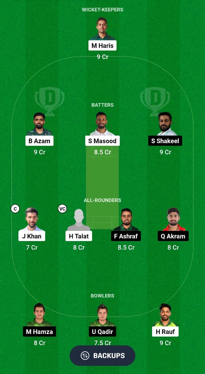 STA vs DOL Dream11 Prediction Fantasy Cricket Tips Dream11 Team Pakistan One-Day Cup 2024 