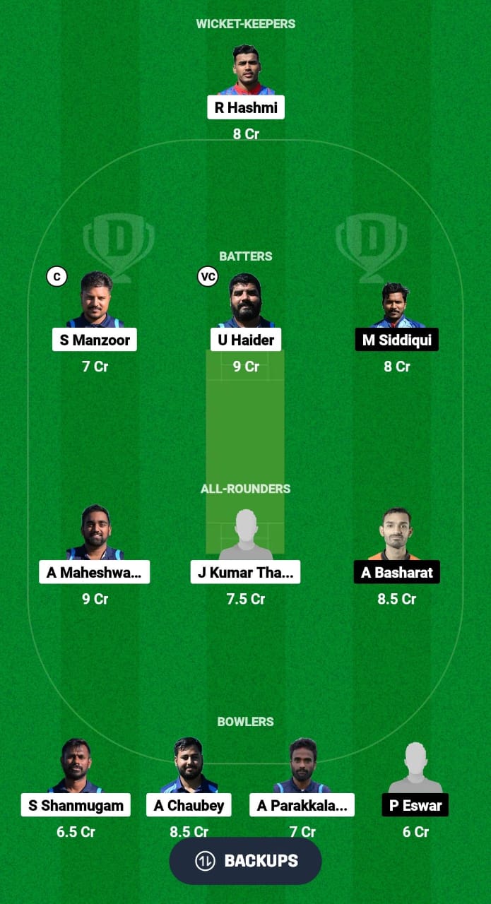 ZAS vs BEL Dream11 Prediction Fantasy Cricket Tips Dream11 Team ECS T10 Croatia 2024 