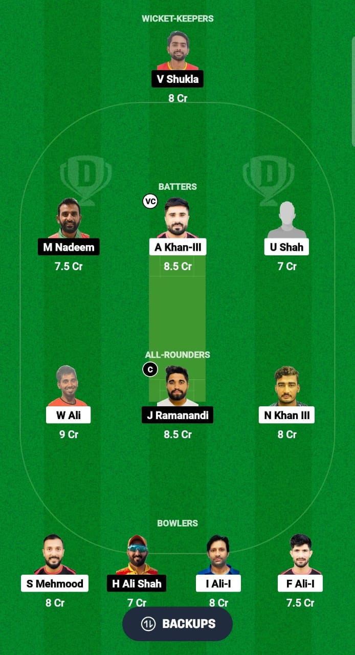 RC vs ROS Dream11 Prediction Fantasy Cricket Tips Dream11 Team Oman D10 League 2024 