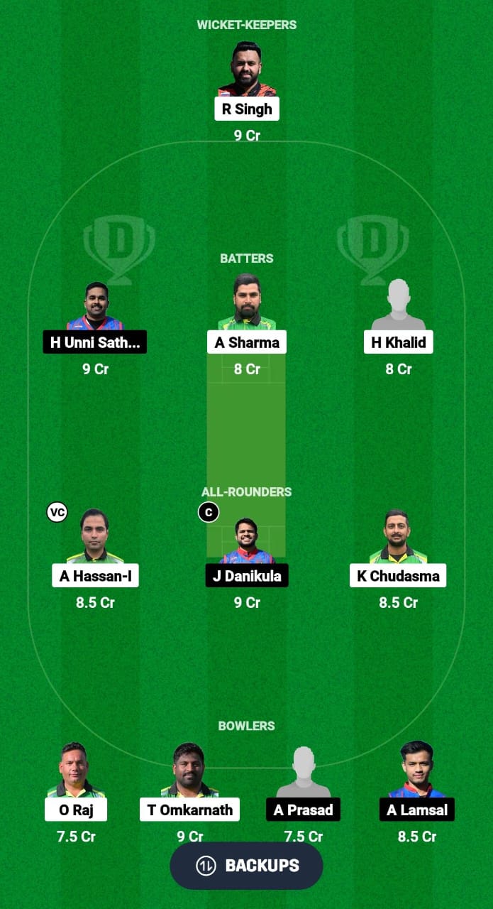 LJU vs ZA Dream11 Prediction Fantasy Cricket Tips Dream11 Team ECS T10 Croatia 2024 