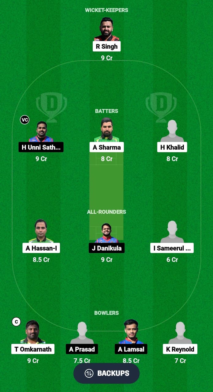 LJU vs ZA Dream11 Prediction Fantasy Cricket Tips Dream11 Team ECS T10 Croatia 2024 