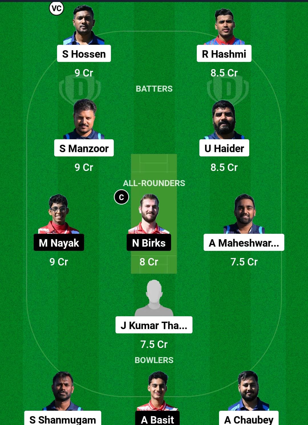 ZAS vs SOS Dream11 Prediction Fantasy Cricket Tips Dream11 Team ECS T10 Croatia 2024 