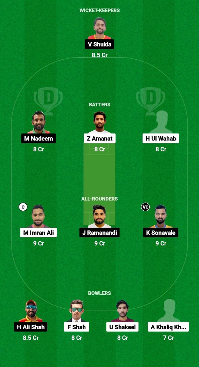 YSG vs ROS Dream11 Prediction Fantasy Cricket Tips Dream11 Team Oman D10 League 2024 