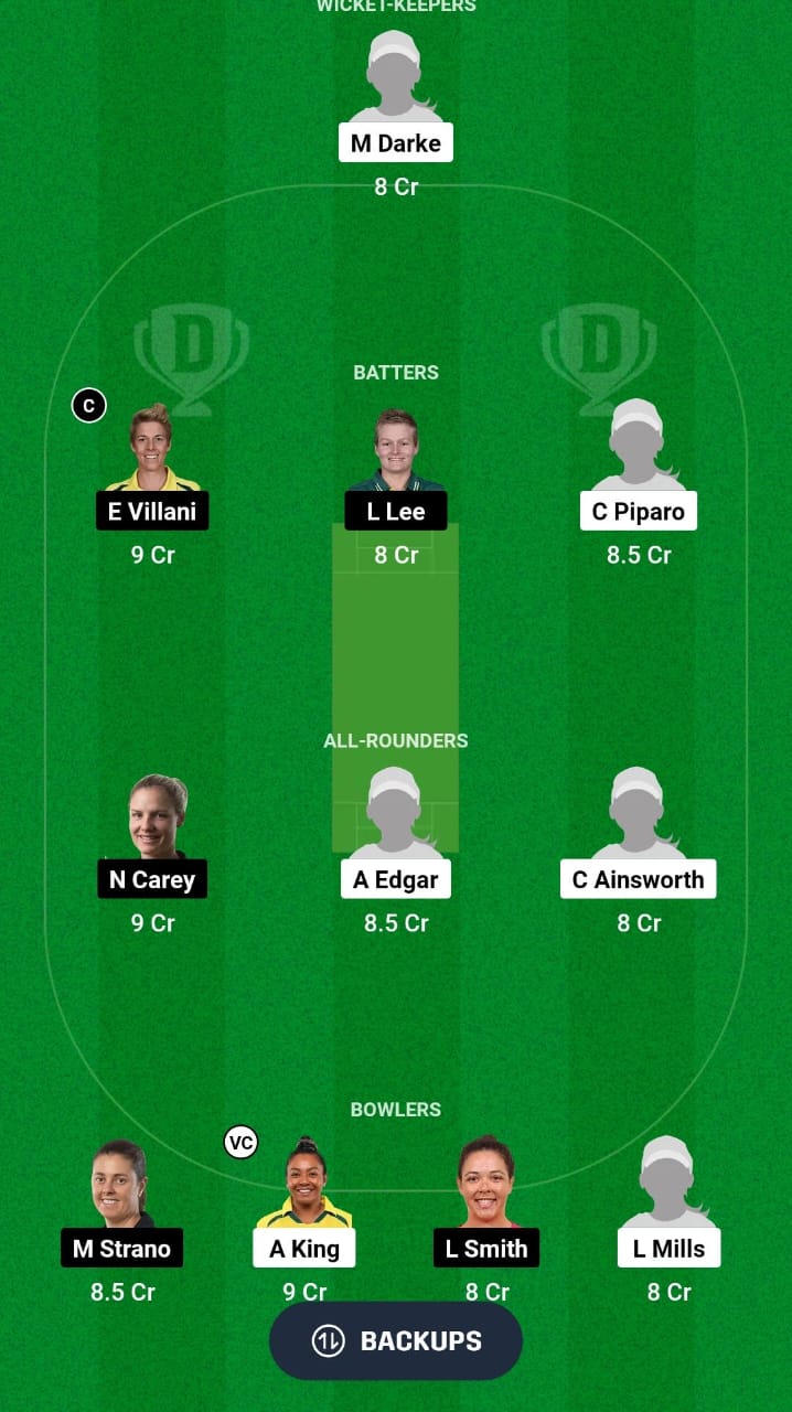 WA-W vs TAS-W Dream11 Prediction Fantasy Cricket Tips Dream11 Team Australian Women’s ODD 2024 