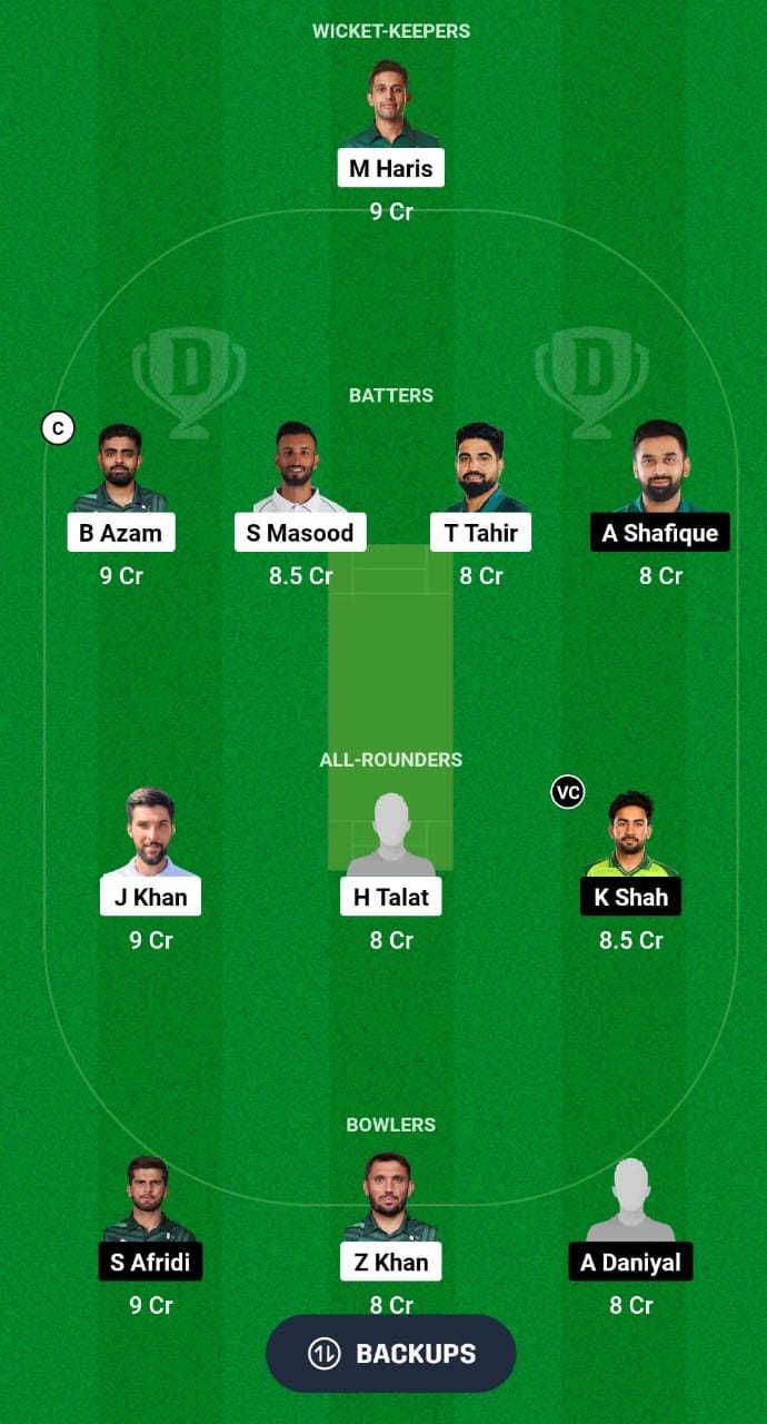 STA vs LIO Dream11 Prediction Fantasy Cricket Tips Dream11 Team Pakistan One-Day Cup 2024 