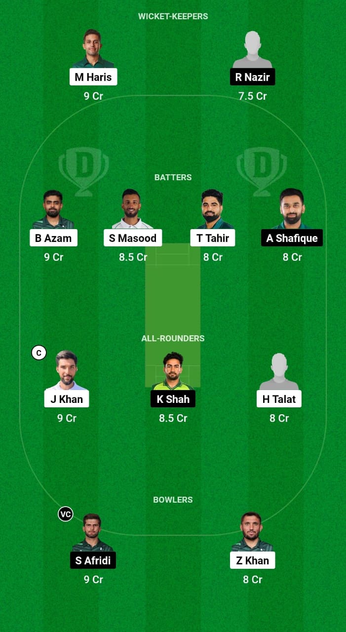 STA vs LIO Dream11 Prediction Fantasy Cricket Tips Dream11 Team Pakistan One-Day Cup 2024 