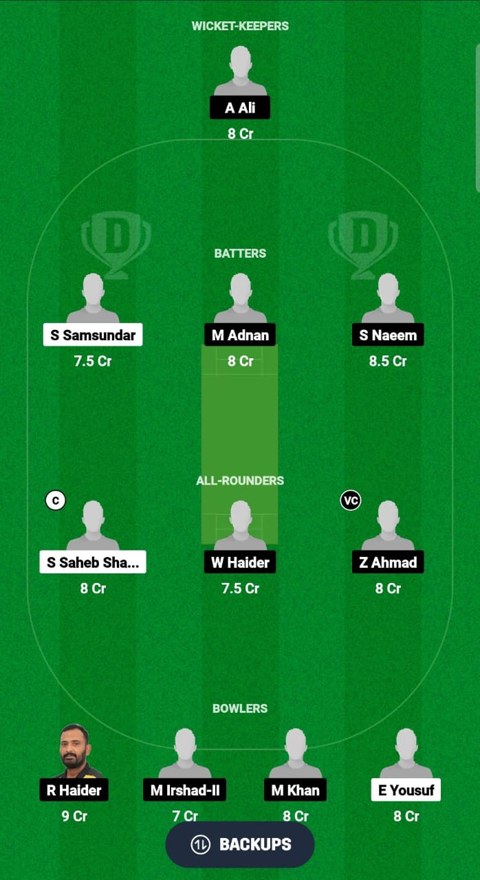 ACT vs SNK Dream11 Prediction Fantasy Cricket Tips Dream11 Team Malaysia Grand Rumble T10 Championship 2024 