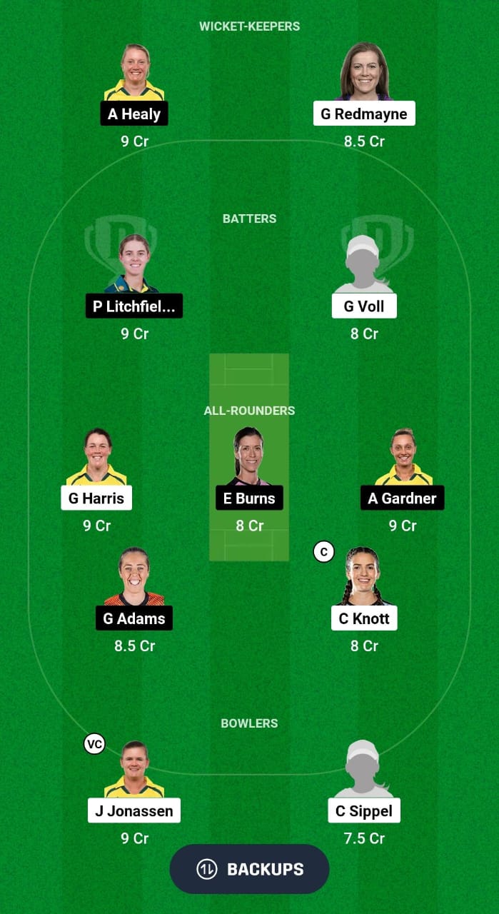 QUN-W vs NSW-W Dream11 Prediction Fantasy Cricket Tips Dream11 Team Australian Women's ODD 2024 