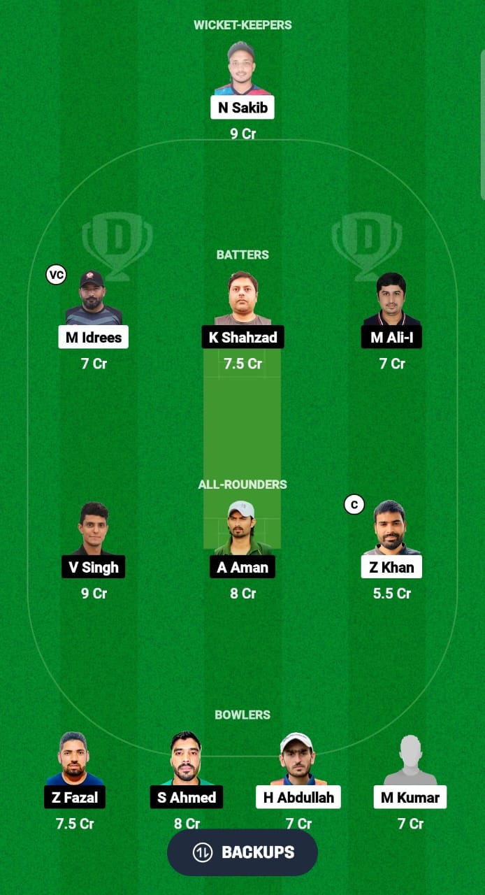 PAE vs KLZ Dream11 Prediction Fantasy Cricket Tips Dream11 Team Malaysia Grand Rumble T10 Championship 2024 