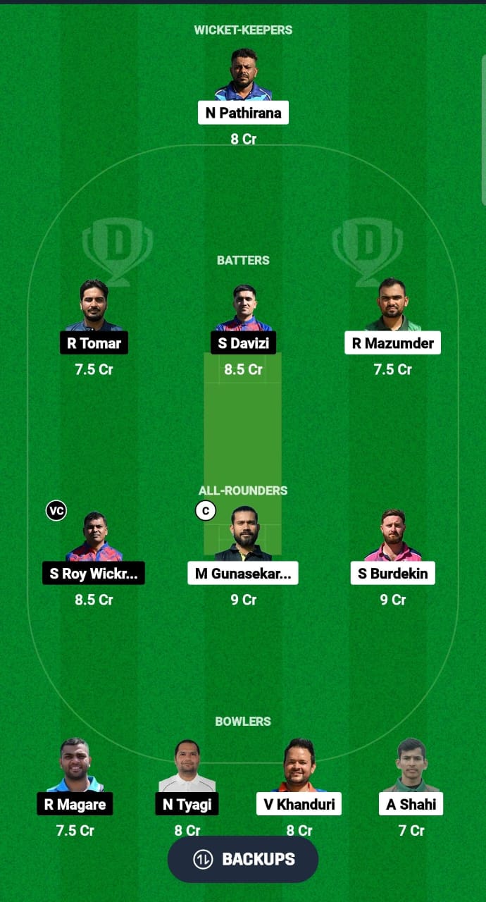 CYP vs CZE Dream11 Prediction Fantasy Cricket Tips Dream11 Team Dream11 ECC T10 2024 