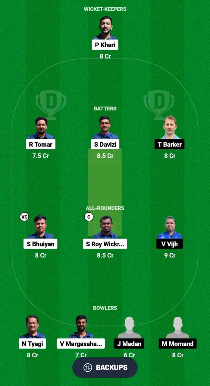 CZE vs LUX Dream11 Prediction Fantasy Cricket Tips Dream11 Team Dream11 ECC T10 2024 