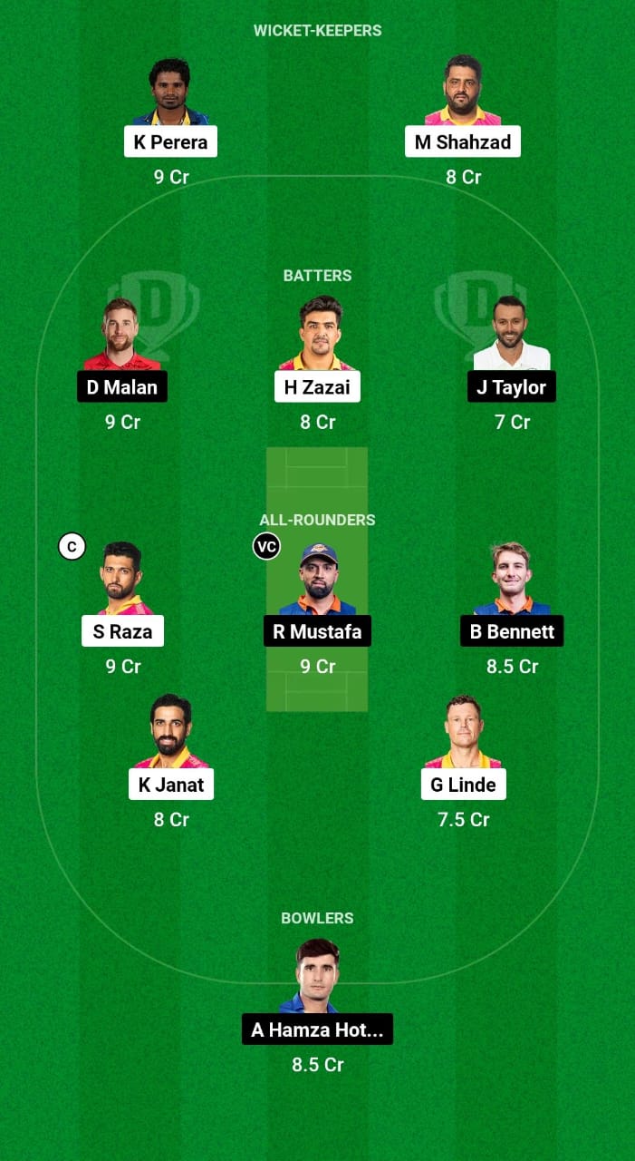 JBT vs CTSA Dream11 Prediction Fantasy Cricket Tips Dream11 Team Zim Afro T10 2024 