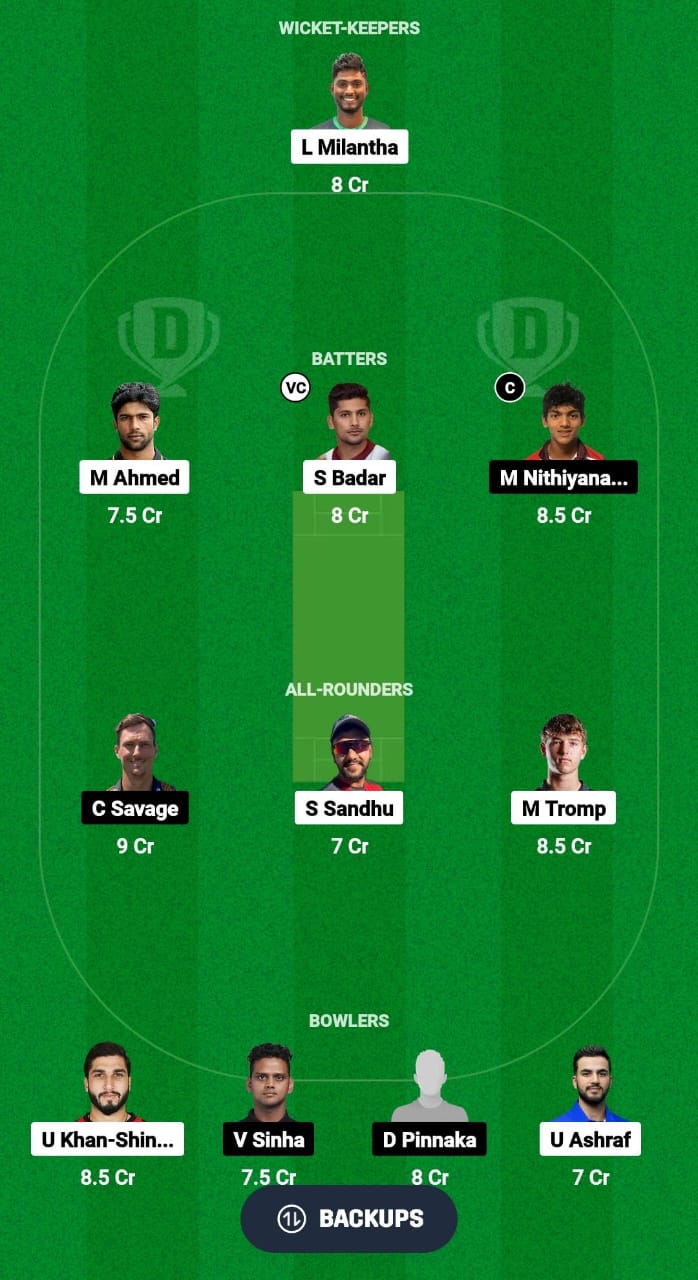 HOH vs CHT Dream11 Prediction Fantasy Cricket Tips Dream11 Team USA T20 Minor League Cricket 2024 