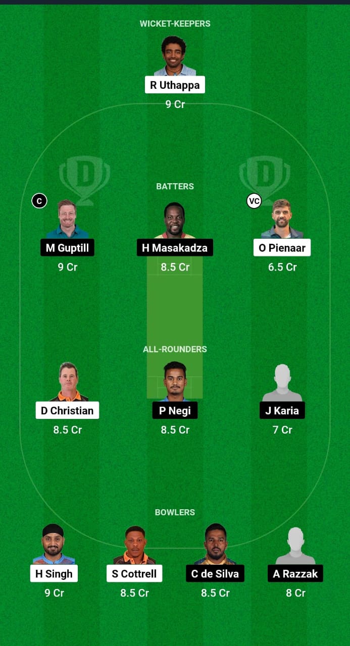 MNT vs SSS Dream11 Prediction Fantasy Cricket Tips Dream11 Team Legends League T20 2024 