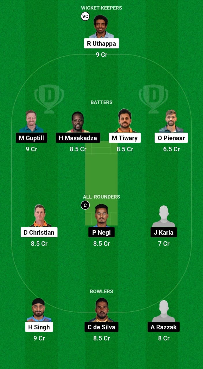 MNT vs SSS Dream11 Prediction Fantasy Cricket Tips Dream11 Team Legends League T20 2024 