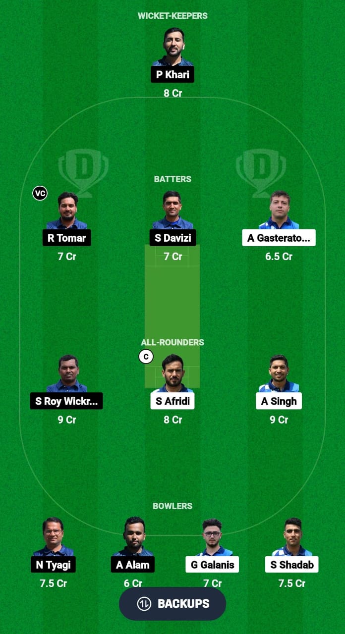 CZE vs GRE Dream11 Prediction Fantasy Cricket Tips Dream11 Team Dream11 ECC T10 2024 