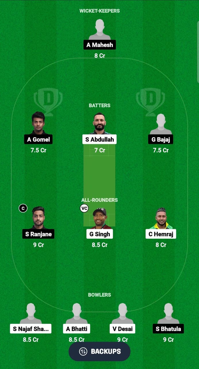 NJSC vs DGI Dream11 Prediction Fantasy Cricket Tips Dream11 Team USA T20 Minor League Cricket 2024 