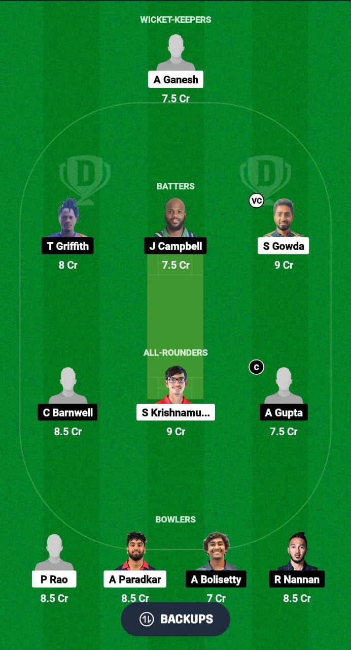 EBB vs MOR Dream11 Prediction Fantasy Cricket Tips Dream11 Team USA T20 Minor League Cricket 2024 