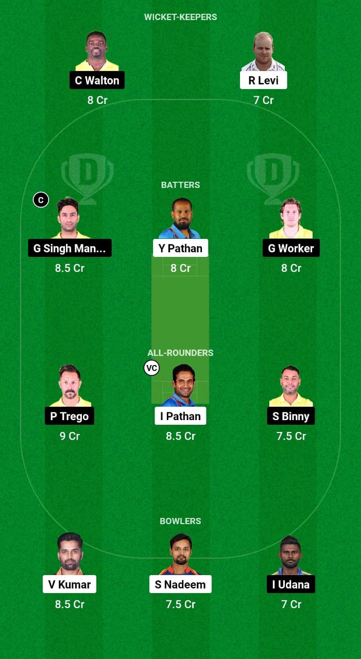 KSO vs TOH Dream11 Prediction Fantasy Cricket Tips Dream11 Team Legends League T20 2024 