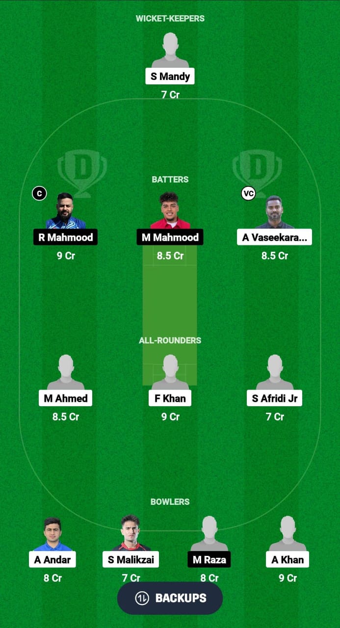 GER vs DEN Dream11 Prediction Fantasy Cricket Tips Dream11 Team Dream11 ECC T10 2024 