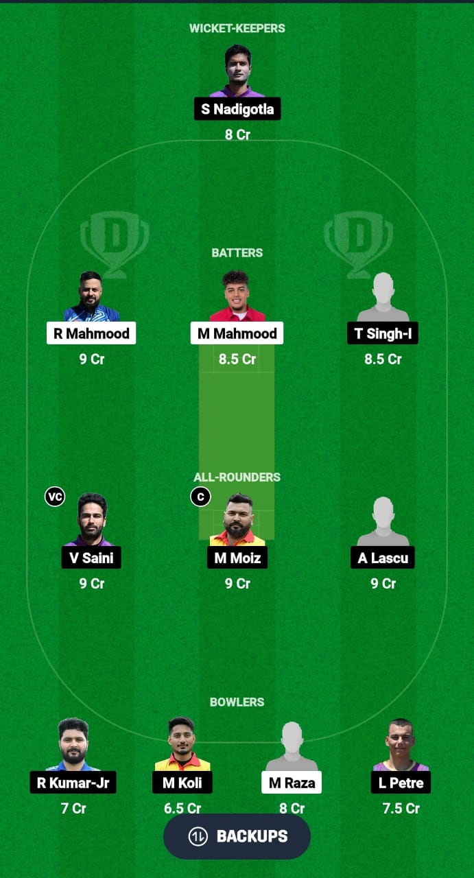 DEN vs ROM Dream11 Prediction Fantasy Cricket Tips Dream11 Team Dream11 ECC T10 2024 