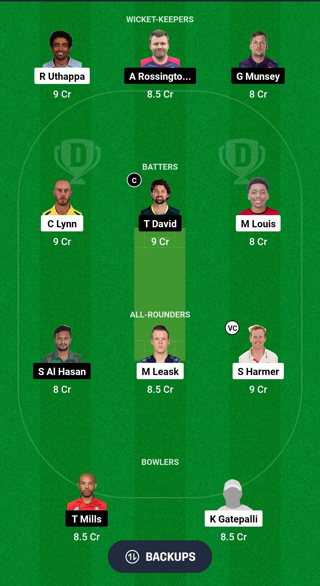 CHI vs LAW Dream11 Prediction Fantasy Cricket Tips Dream11 Team USA National Cricket League T10 2024 