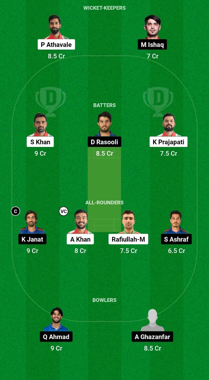 OMN vs AF-A Dream11 Prediction Fantasy Cricket Tips Dream11 Team Oman T20 Tri-Series 2024 