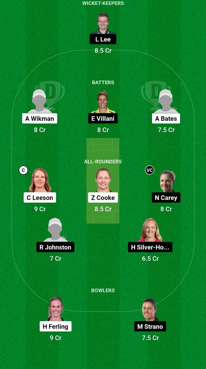 AM-W vs HB-W Dream11 Prediction Fantasy Cricket Tips Dream11 Team Australian Women Spring Challenge T20 2024 