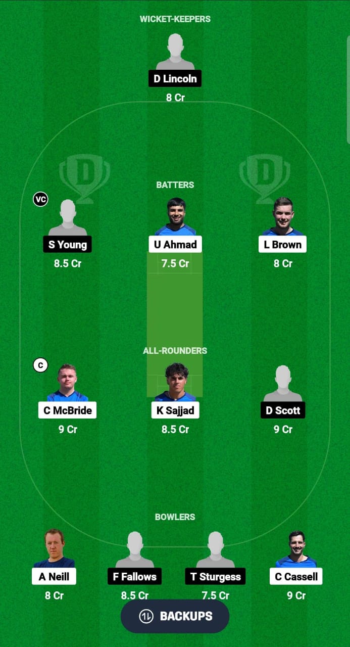 SCO-XI vs ENG-XI Dream11 Prediction Fantasy Cricket Tips Dream11 Team Dream11 ECC T10 2024 