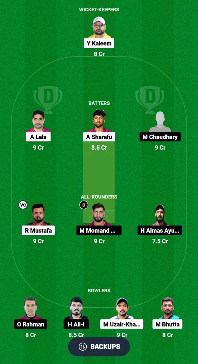 PEA vs DCD Dream11 Prediction Fantasy Cricket Tips Dream11 Team UAE ILT20 Development Tournament 2024 