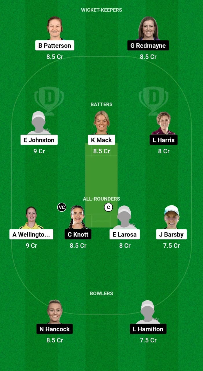 AS-W vs HB-W Dream11 Prediction Fantasy Cricket Tips Dream11 Team Australian Women Spring Challenge T20 2024 