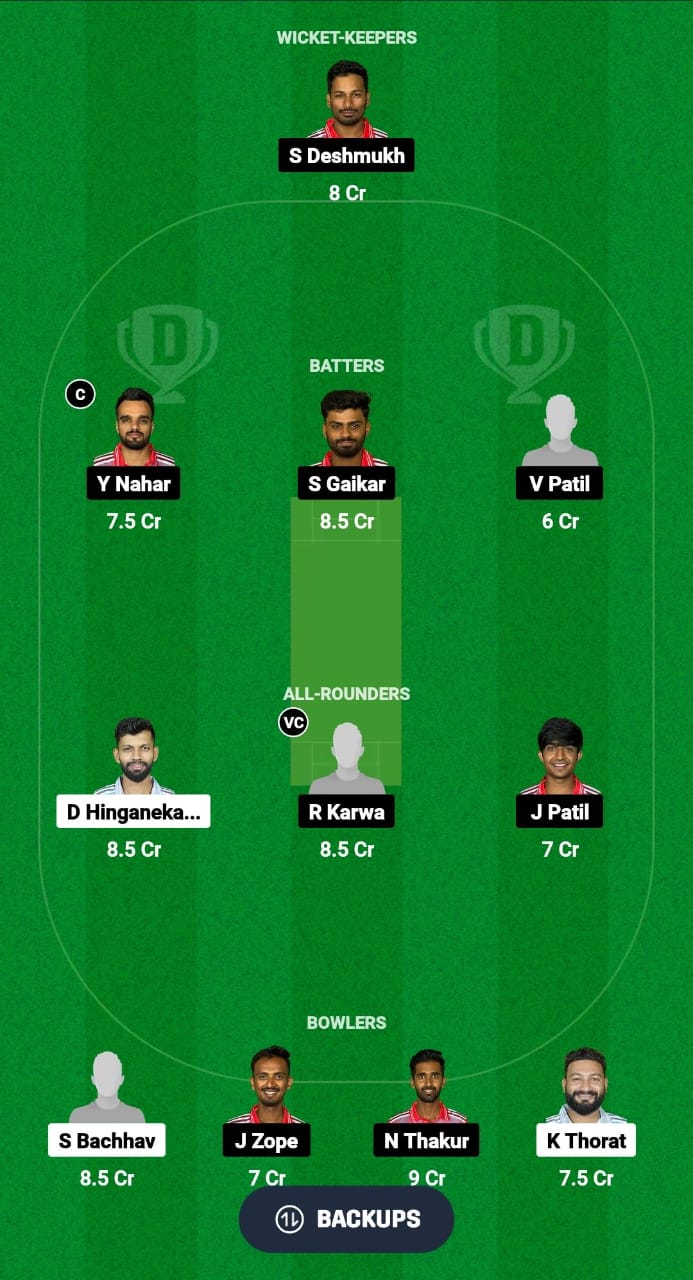 JET vs JAI Dream11 Prediction Fantasy Cricket Tips Dream11 Team Pune T20 Olympia Trophy 2024 