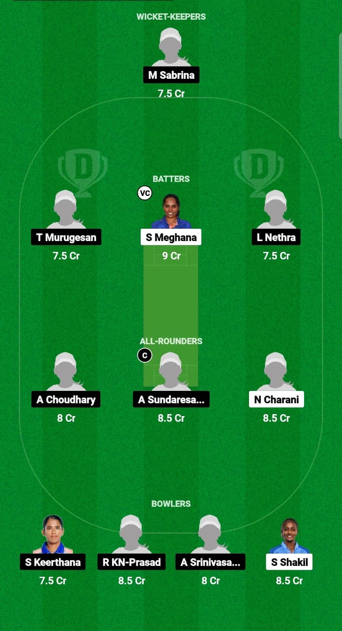 AND-W vs TN-W Dream11 Prediction Fantasy Cricket Tips Dream11 Team Indian Domestic Women's T20 Trophy 2024 