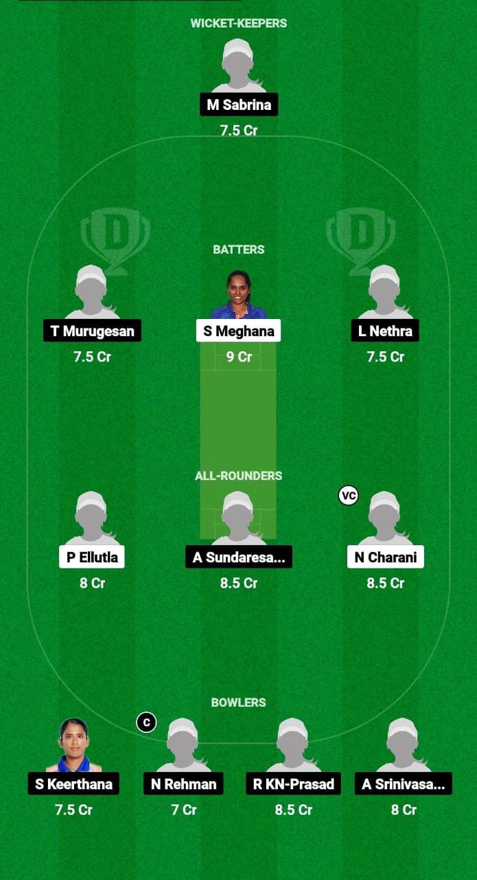 AND-W vs TN-W Dream11 Prediction Fantasy Cricket Tips Dream11 Team Indian Domestic Women's T20 Trophy 2024 