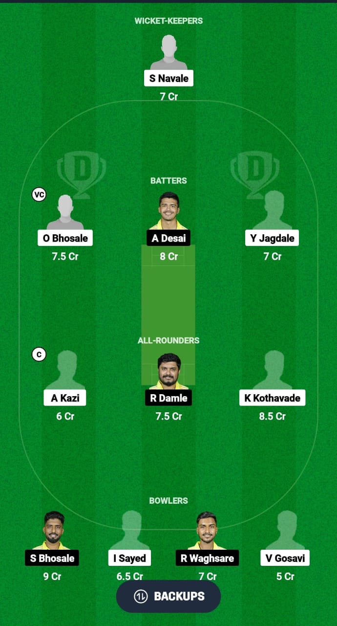 APS vs NOK Dream11 Prediction Fantasy Cricket Tips Dream11 Team Pune T20 Olympia Trophy 2024 