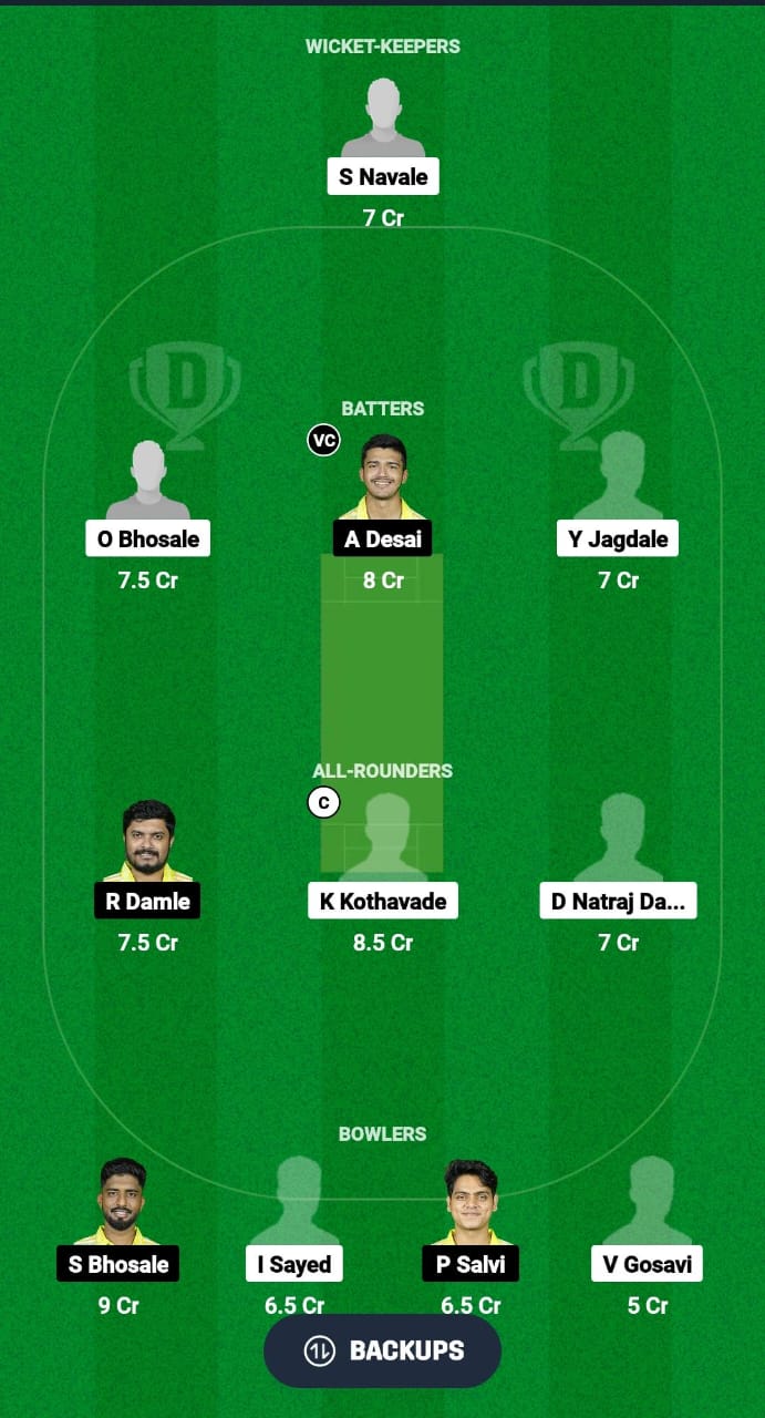 APS vs NOK Dream11 Prediction Fantasy Cricket Tips Dream11 Team Pune T20 Olympia Trophy 2024 