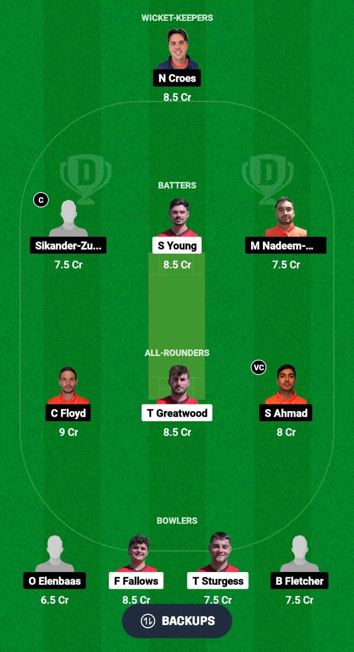 ENG-XI vs SCO-XI Dream11 Prediction Fantasy Cricket Tips Dream11 Team Dream11 ECC T10 2024 