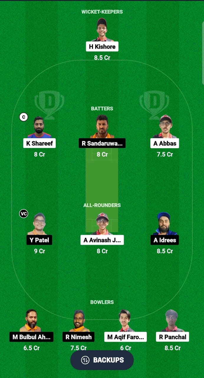 KMS vs KS Dream11 Prediction Fantasy Cricket Tips Dream11 Team Kuwait Elite T20 Cup 2024 