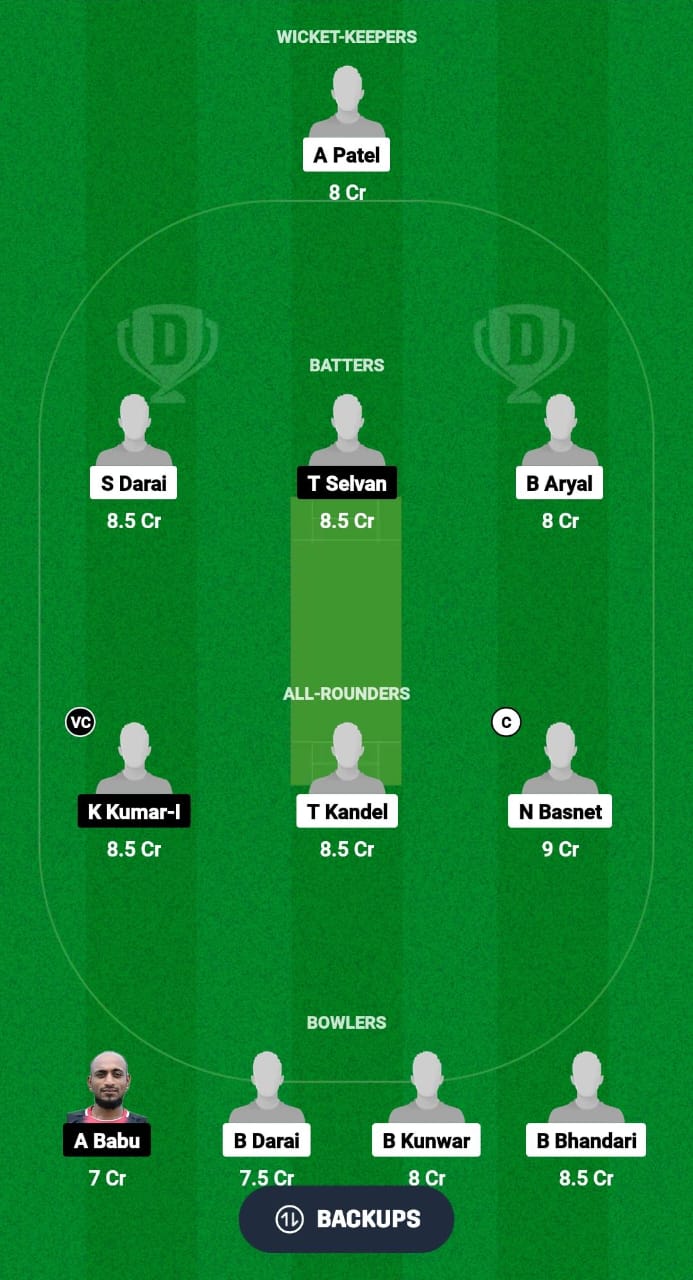 GU vs VLS Dream11 Prediction Fantasy Cricket Tips Dream11 Team ECS T10 Malta 2024 