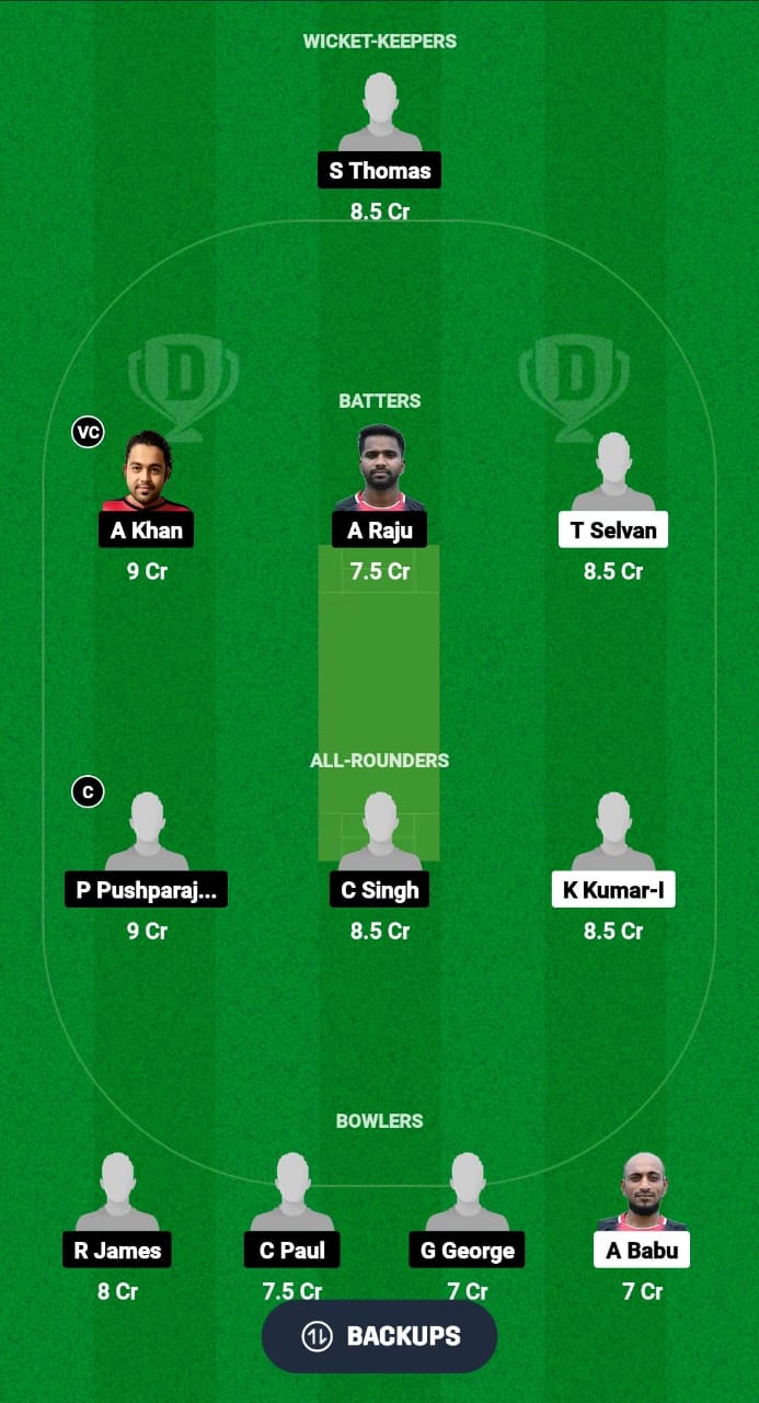 VLS vs RST Dream11 Prediction Fantasy Cricket Tips Dream11 Team ECS T10 Malta 2024 