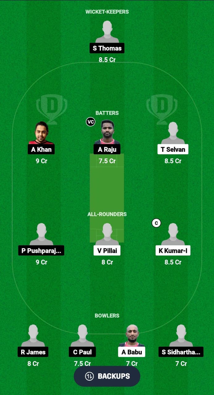 VLS vs RST Dream11 Prediction Fantasy Cricket Tips Dream11 Team ECS T10 Malta 2024 