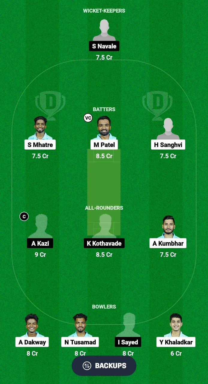 PBG vs APS Dream11 Prediction Fantasy Cricket Tips Dream11 Team Pune T20 Olympia Trophy 2024 