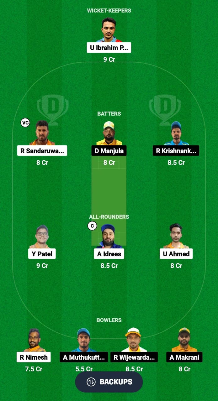 KS vs NCMI Dream11 Prediction Fantasy Cricket Tips Dream11 Team Kuwait Elite T20 Cup 2024 