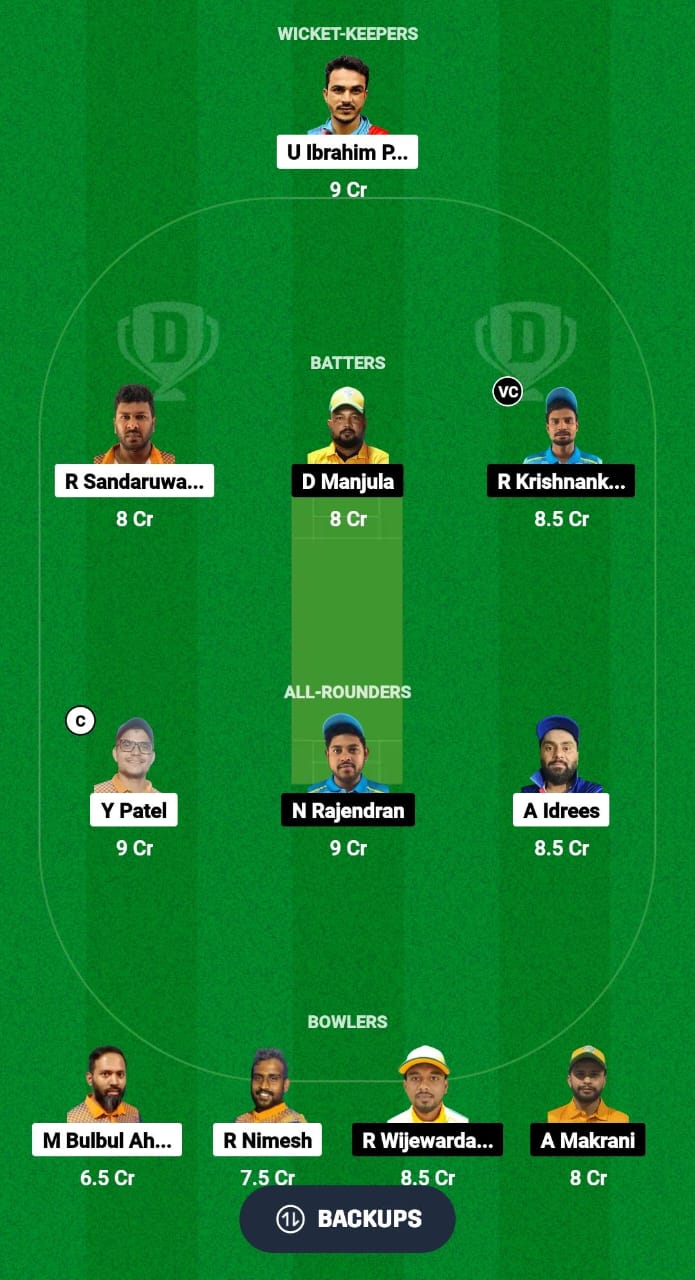 KS vs NCMI Dream11 Prediction Fantasy Cricket Tips Dream11 Team Kuwait Elite T20 Cup 2024 