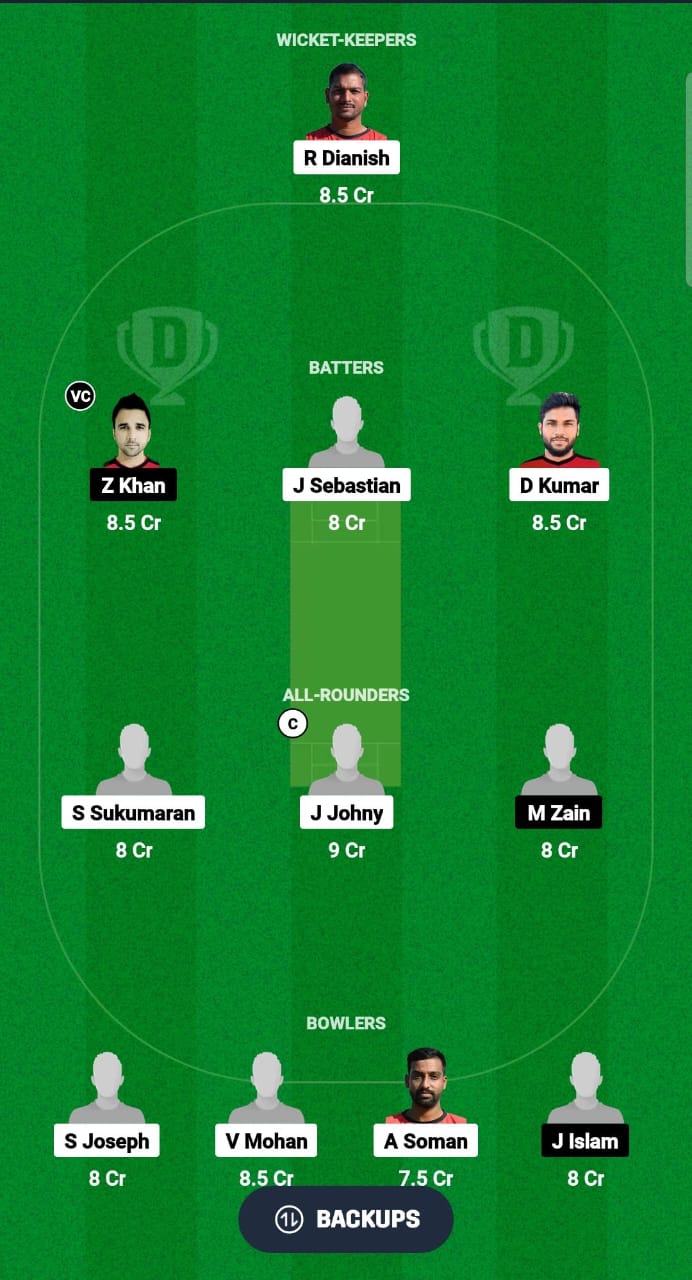 MSW vs GZZ Dream11 Prediction Fantasy Cricket Tips Dream11 Team ECS T10 Malta 2024 