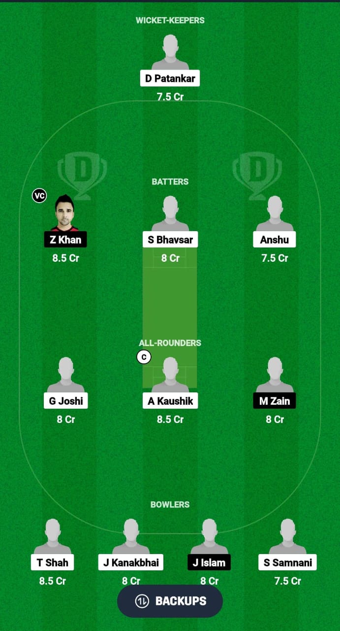 AUM vs GZZ Dream11 Prediction Fantasy Cricket Tips Dream11 Team ECS T10 Malta 2024 